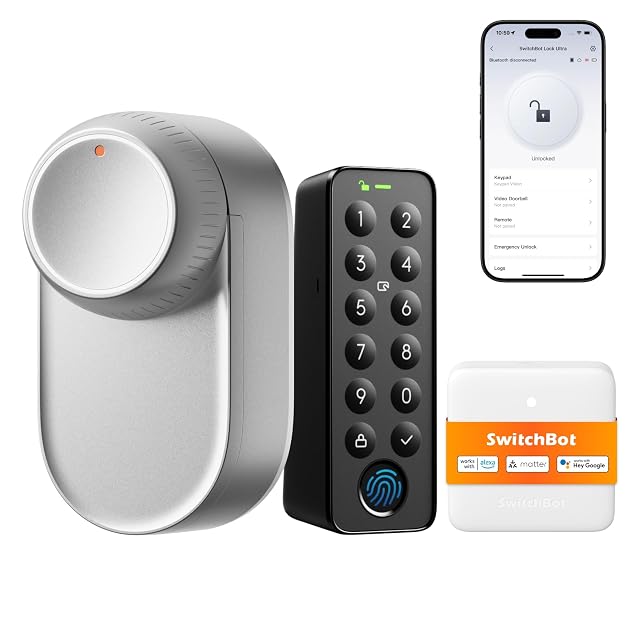 SwitchBot Lock Ultra mit Touch-Tastatur